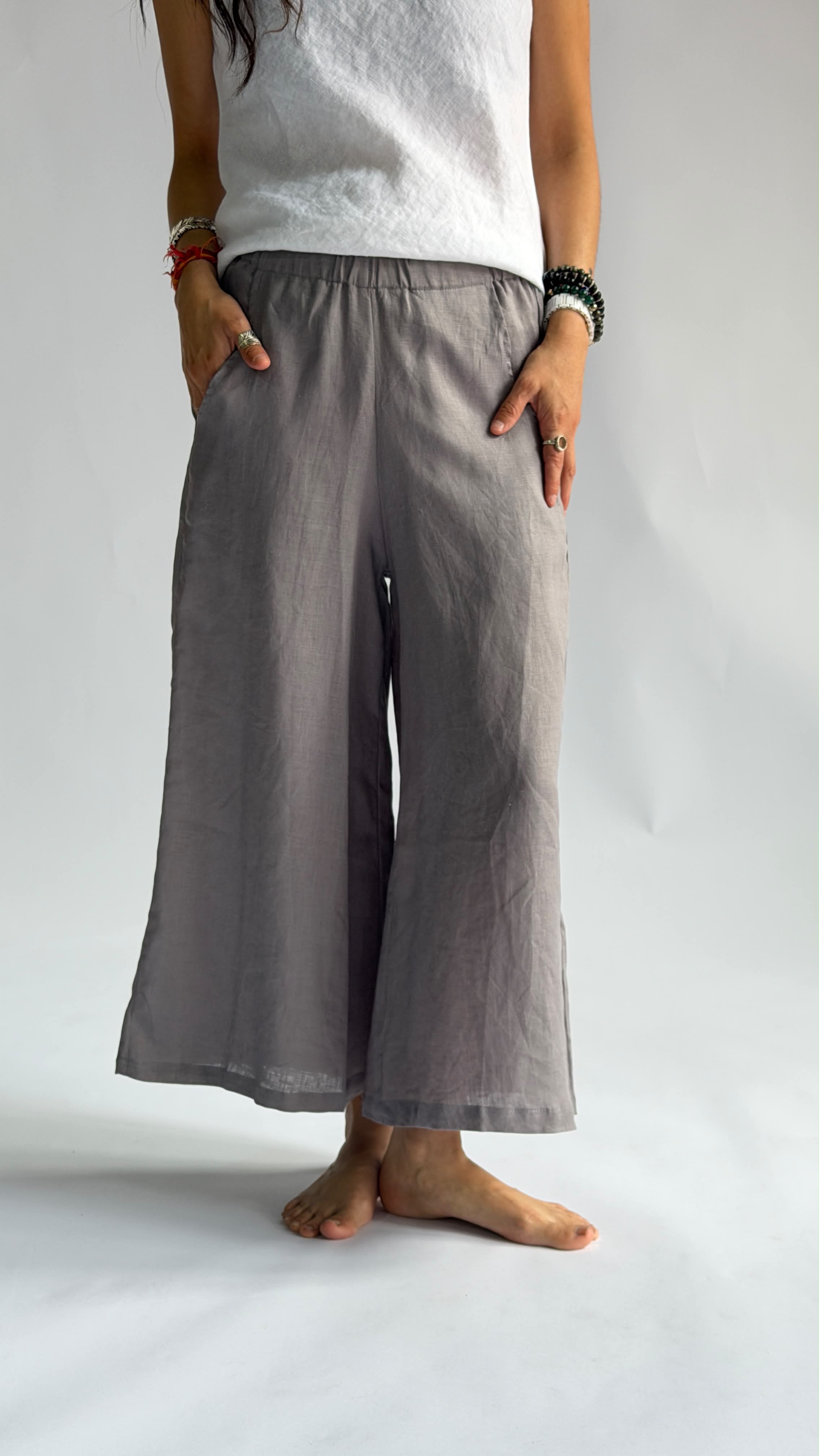 Pleated Ankle Pant