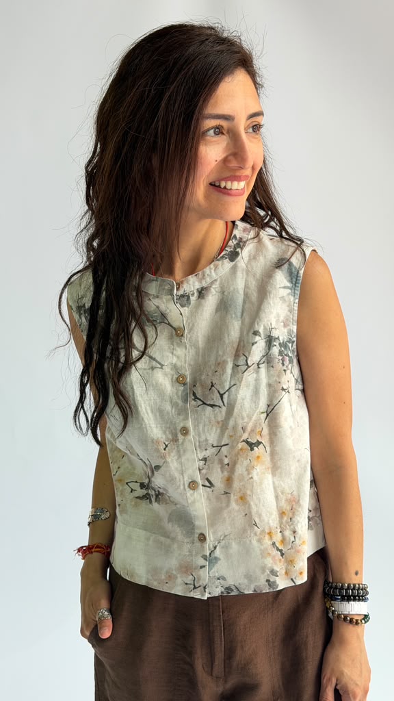 Garden Print Shirt