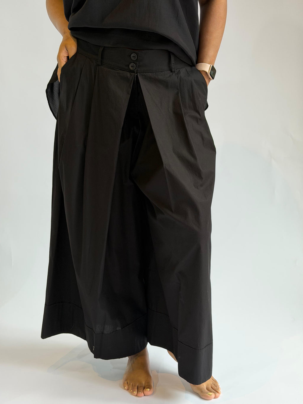 Pant Skirt Elastic Waist