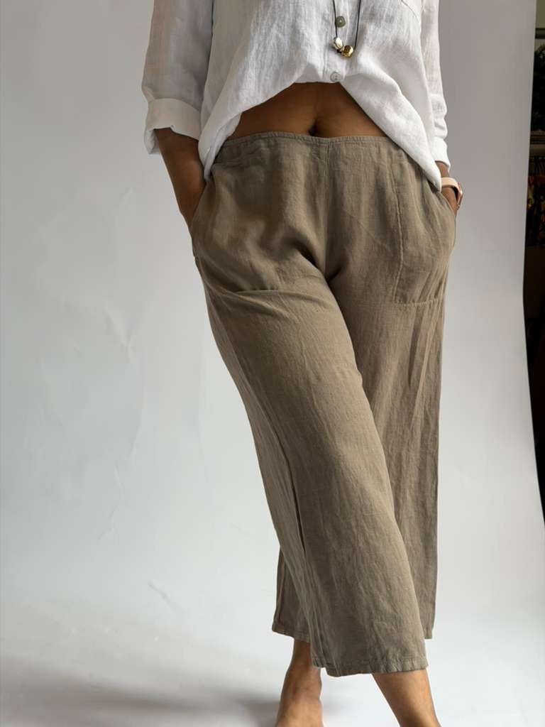 Flat F Crop Pant