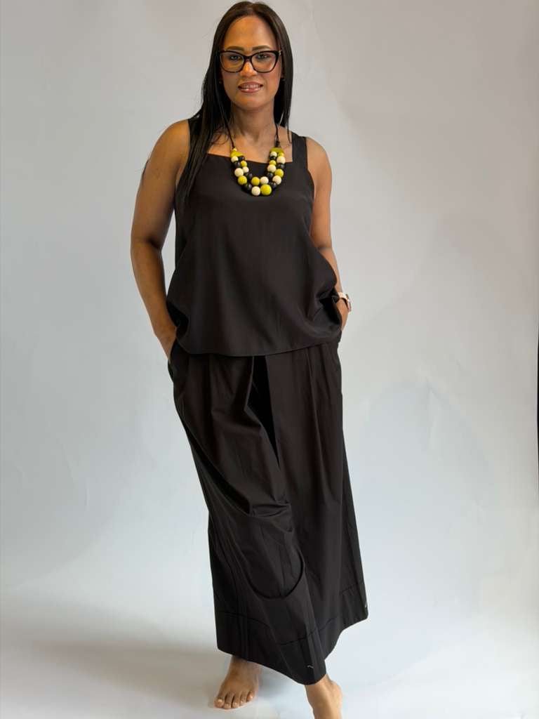 Pant Skirt Elastic Waist