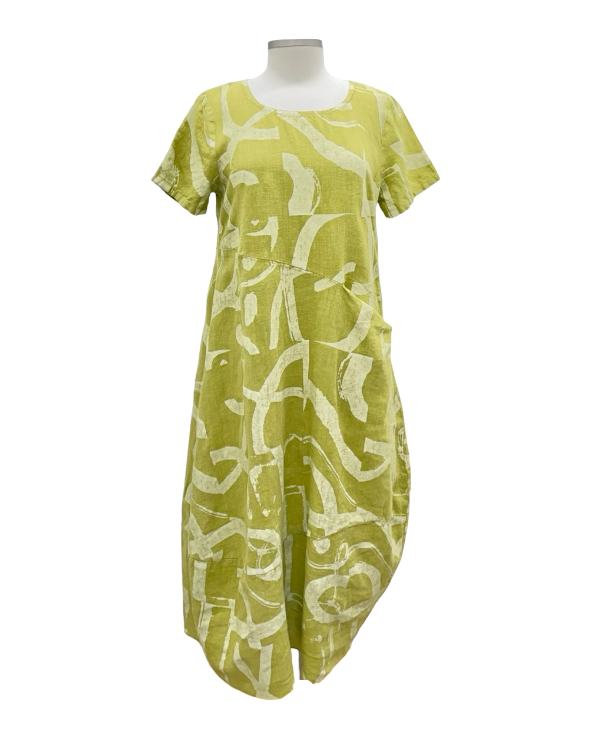 L/S Bubbld Dress Solid
