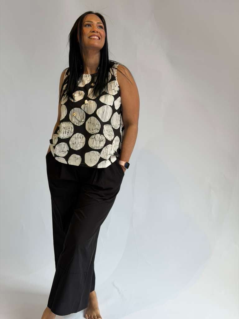 Sleeveless Top - Print