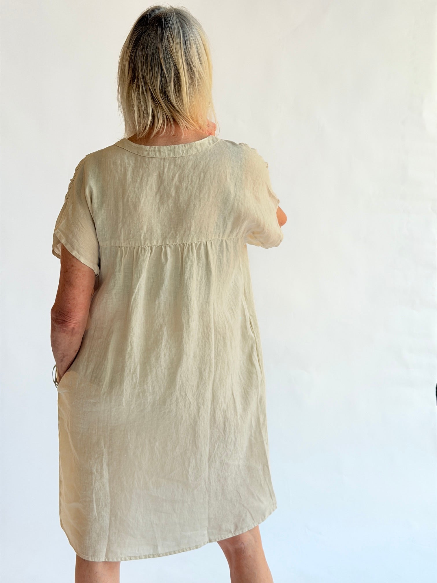 BTN DOWN DRESS