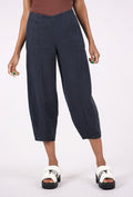 Side Pocket Crop Pant - Print