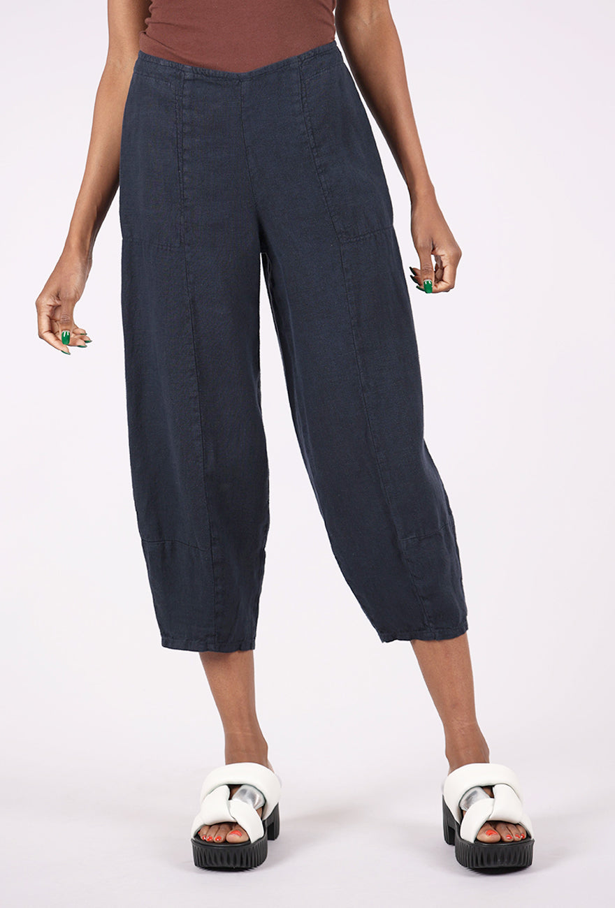 Side Pocket Crop Pant - Print