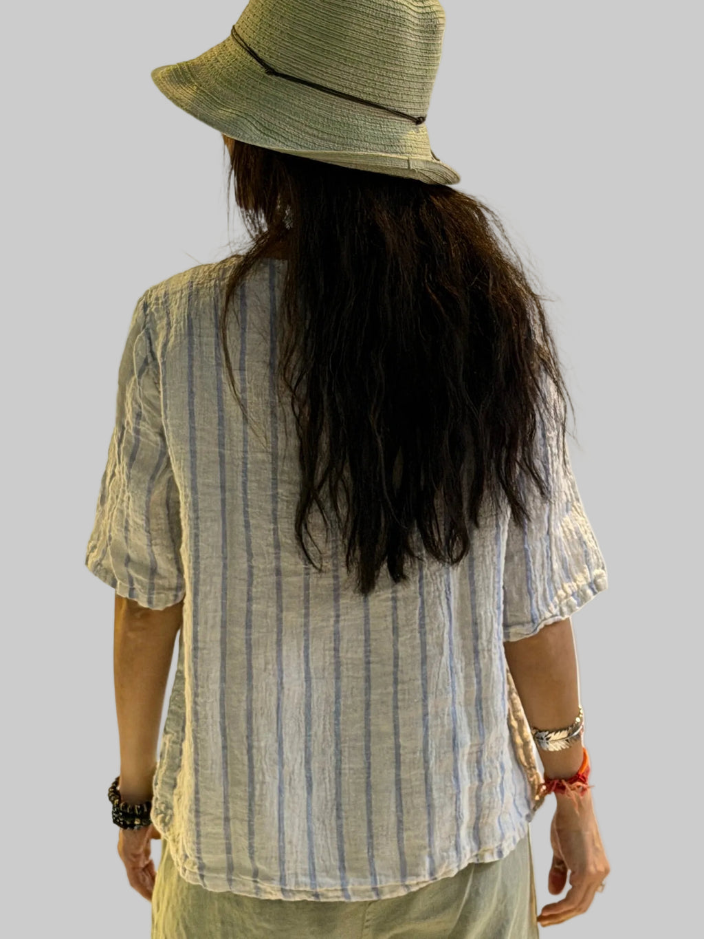 Seamed Boxy top