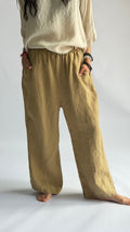 Floods Pant - Solid Linen