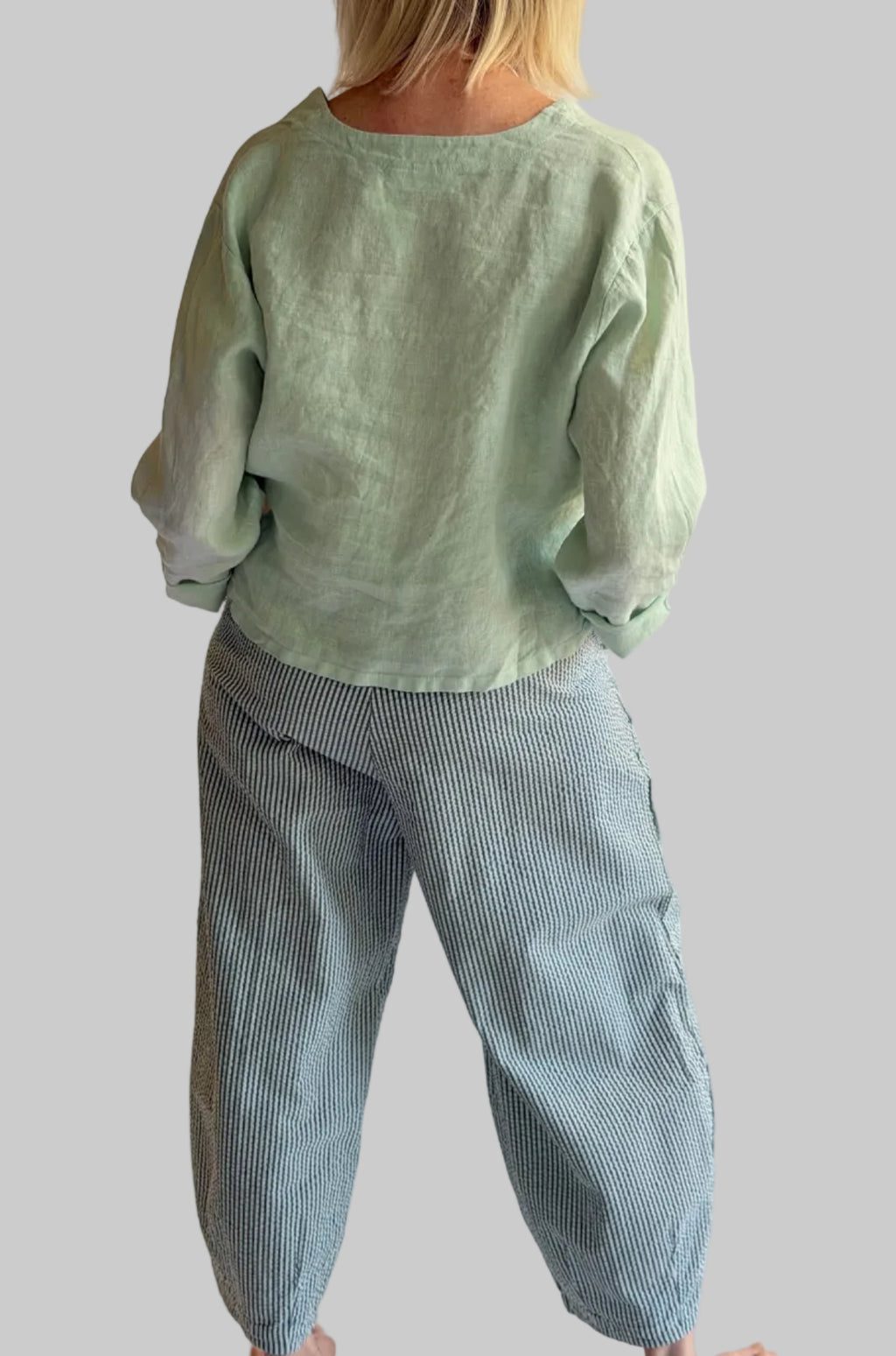 Crop V Neck